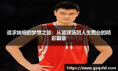追求姚明的梦想之旅：从篮球场到人生舞台的精彩篇章